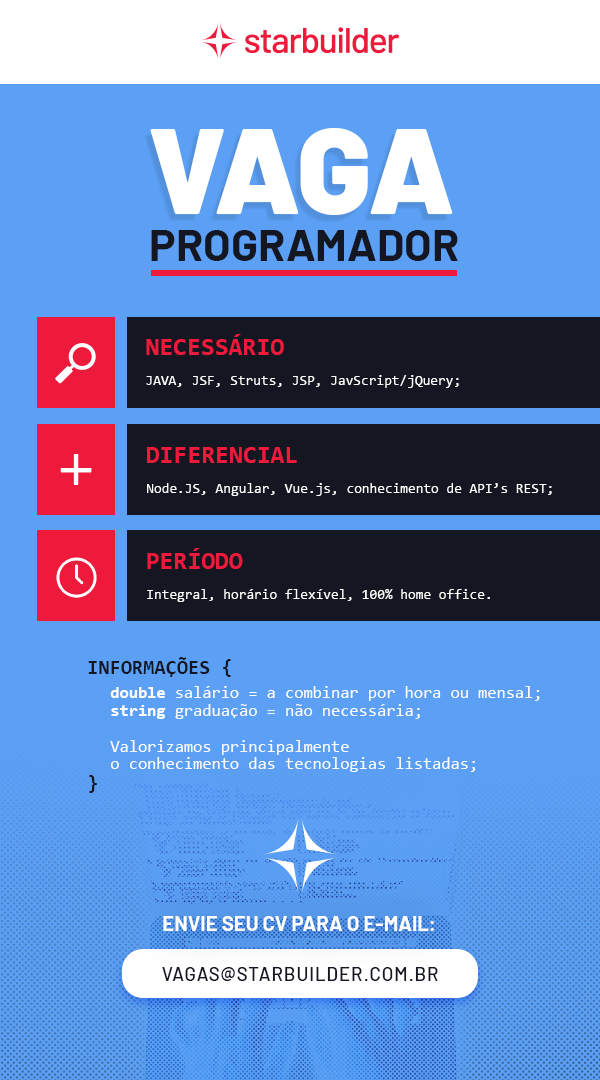 Vaga Programador